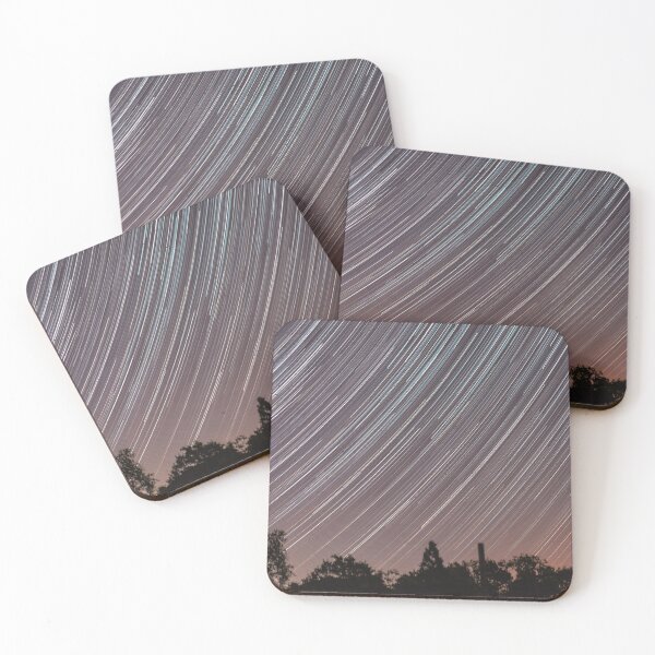 Item preview, Star Trail and Trees designed and sold by clemadphotoart.