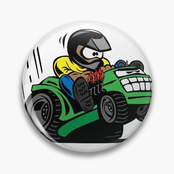 Item preview, Cartoon Riding Lawnmower Tractor designed and sold by hobrath.