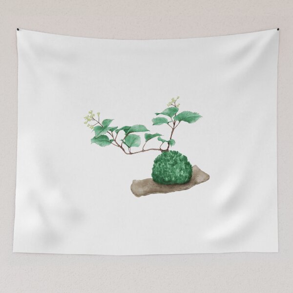 Item preview, Watercolor Illustration of a Moss Jade	 designed and sold by iswenyi.