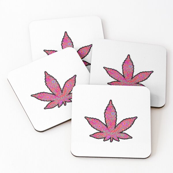 Item preview, Pot Leaf Weed Circle Color Artsy Trippy designed and sold by rossandrews.