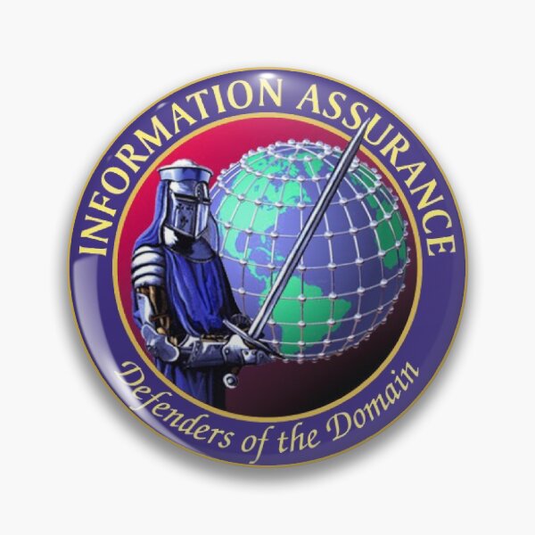 Artikelvorschau, NSA Information Assurance "Verteidiger" Wappen entworfen und verkauft von Nikki SpaceStuffPlus.