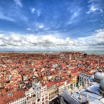 Artwork thumbnail, Venice Rooftops by John Trent