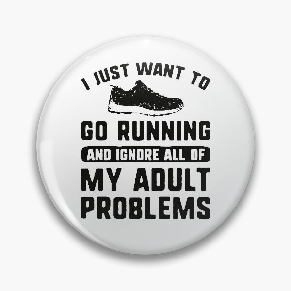 Item preview, I Just Want To Go Running designed and sold by LuckyFoxDesigns.