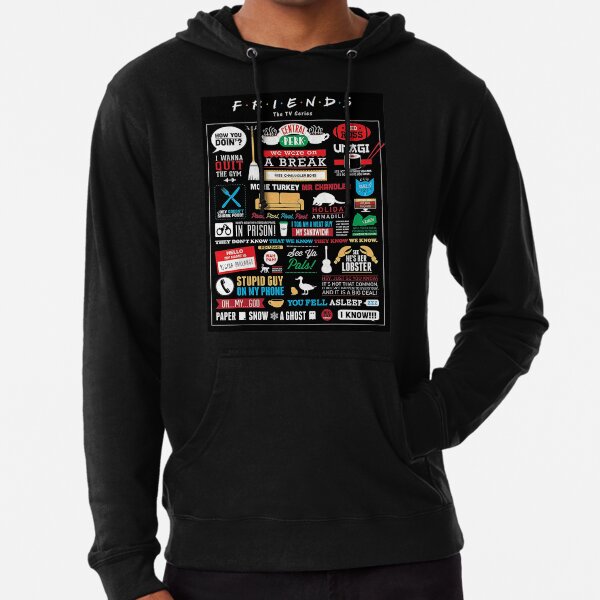friends quotes hoodie