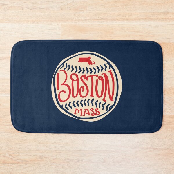 Item preview, Boston Massachusetts Hand-Illustrated Baseball Typography designed and sold by thegoodwordsco.