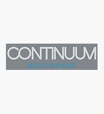 John Mayer Continuum Photographic Print