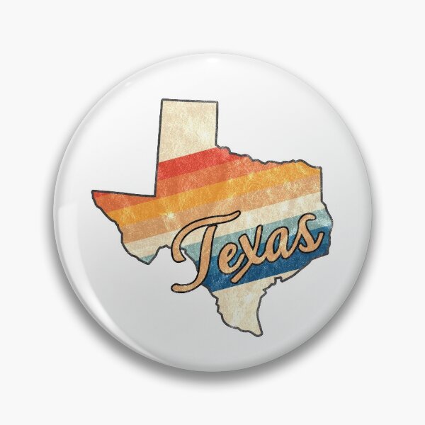 Item preview, Texas State | Colorful Retro 70s Design designed and sold by PraiseQuotes.
