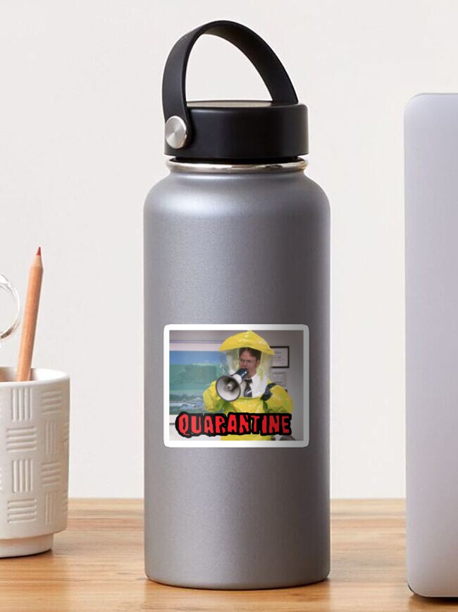 Thumbnail 1 von 3, Sticker, Dwight während der Quarantäne designt und verkauft von lulugou.