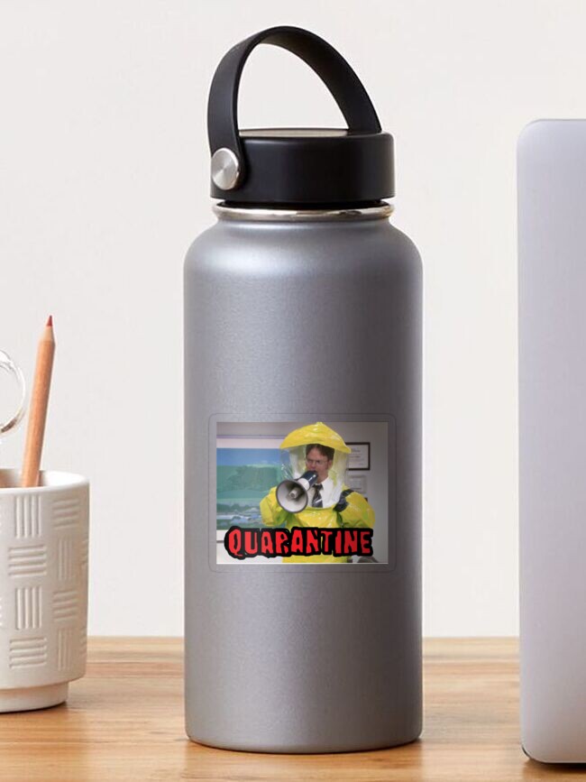 Thumbnail 1 von 3, Sticker, Dwight während der Quarantäne designt und verkauft von lulugou.