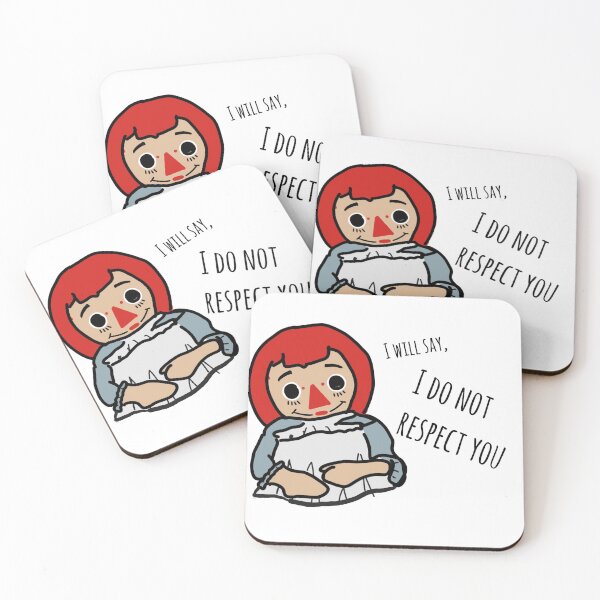 Item preview, Annabelle - I do not respect you designed and sold by kate-with-a-k.