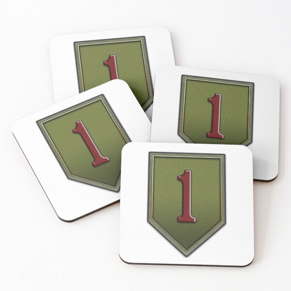 Item preview, The Big Red One Insignia designed and sold by Nikki SpaceStuffPlus.
