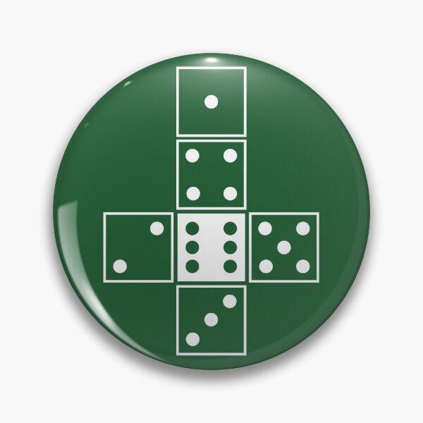 Item preview, Green Unrolled D6 designed and sold by clarkstpress.