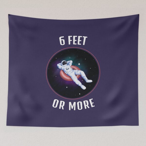 Item preview, Astronaut Social Distancing, Give Me My Space, 6 Feet or More designed and sold by passiveisopod.