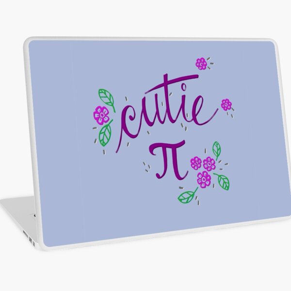 Cutie Pi (Purple) Laptop Skin