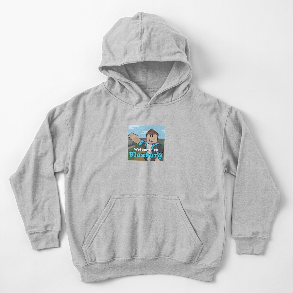 Welcome To Bloxburg Fan Art Kids Pullover Hoodie By Pickledjo - roblox welcome to bloxburg painting ids
