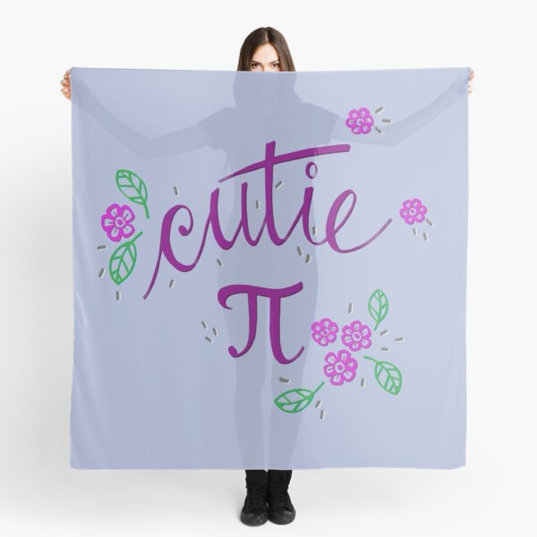 Cutie Pi (Purple) Scarf