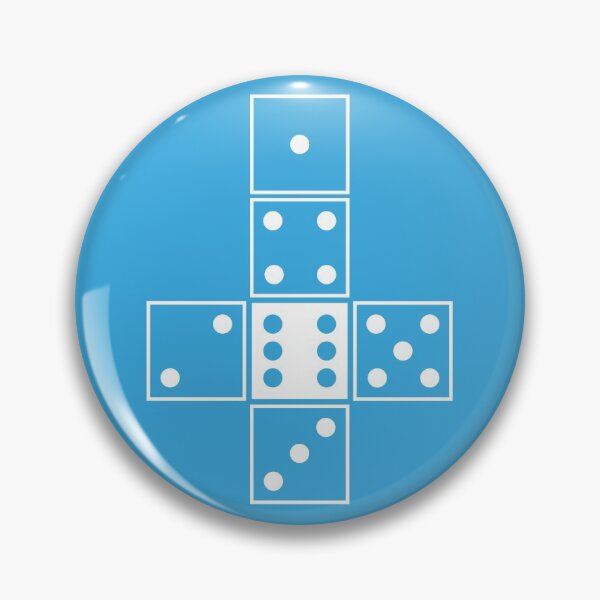 Item preview, Blue Unrolled D6 designed and sold by clarkstpress.