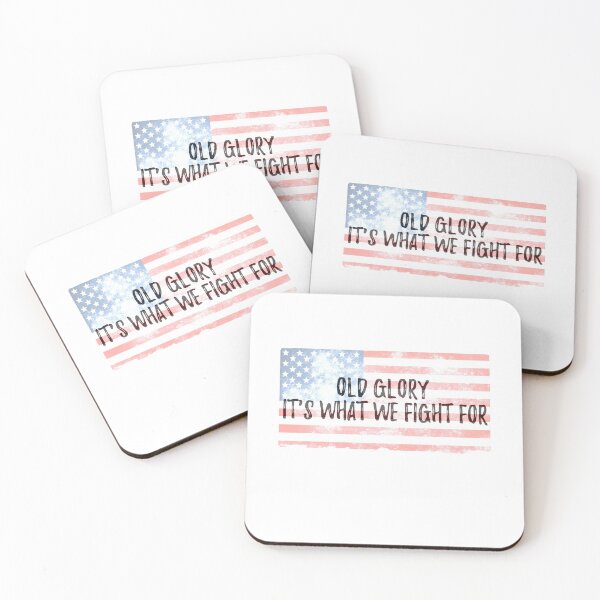 Item preview, Old Glory it's what we fight for // American Flag  designed and sold by Magnolia Designs .