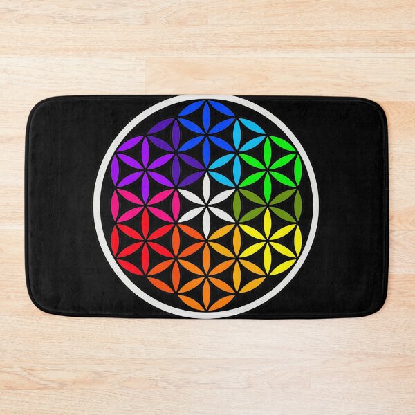 Item preview, Secret flower of life colored designed and sold by azimaplace.