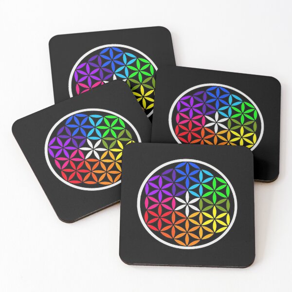Item preview, Secret flower of life colored designed and sold by azimaplace.