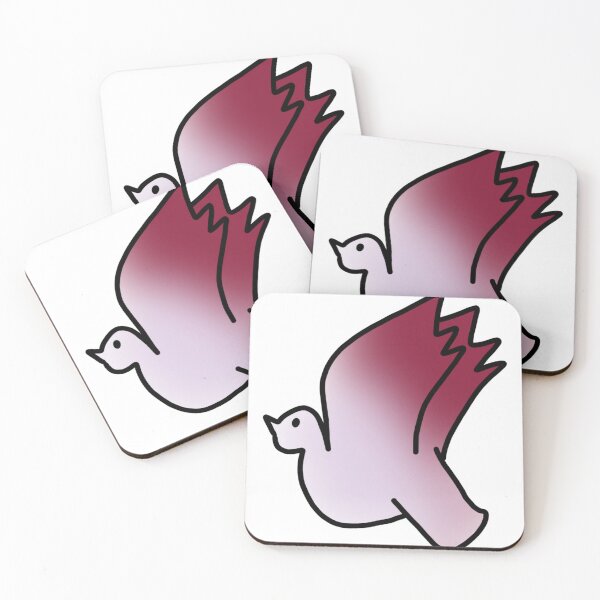 Item preview, Lavender and Maroon dove designed and sold by fireyramekin1.