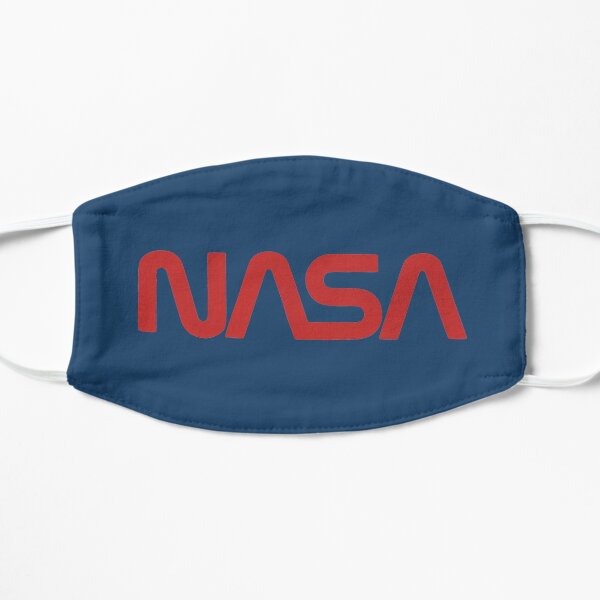 Vintage NASA Logo Flat Mask