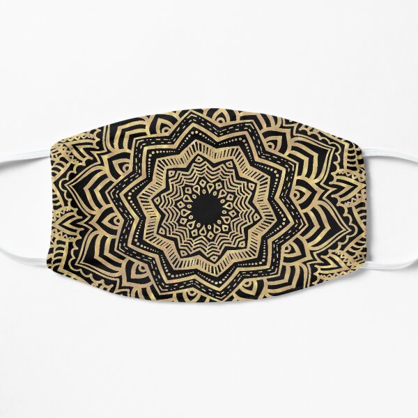 Moon Flower of wisdom Flat Mask