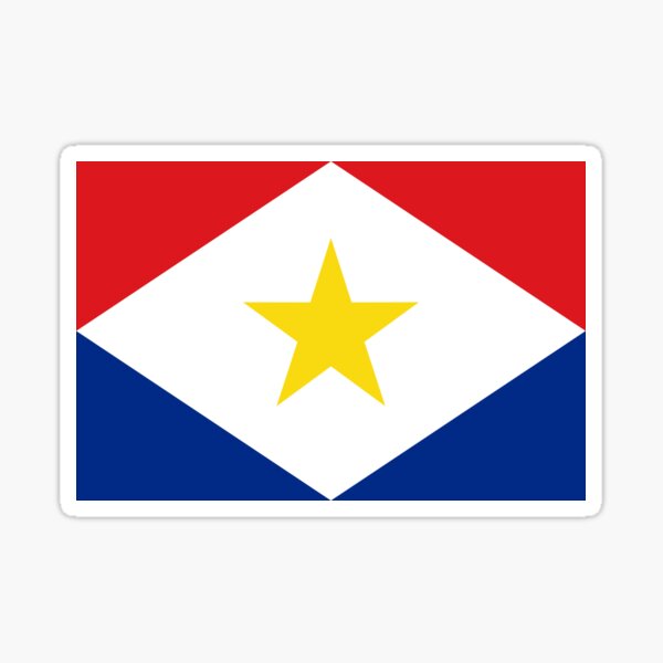 Item preview, Saba flag designed and sold by tony4urban.