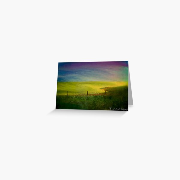 Canola Dreams Greeting Card