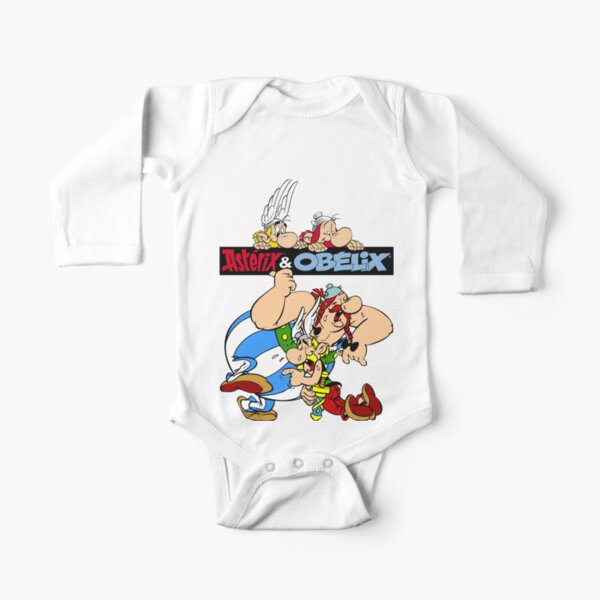 Asterix and Obelix Long Sleeve Baby One-Piece