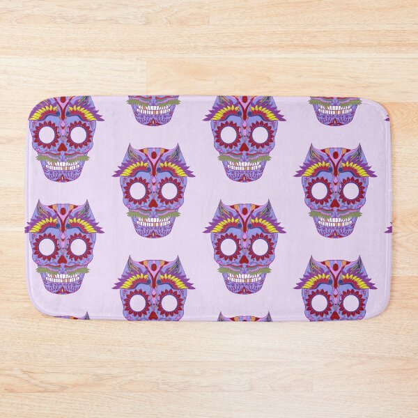 Item preview, Purple Owl Sugar Skull designed and sold by redqueenself.