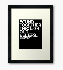 Pledge Framed Print