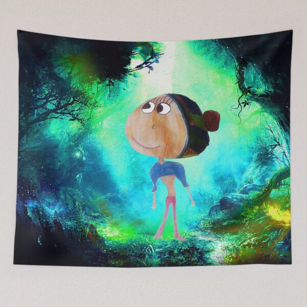 Item preview, Georgina in the forest designed and sold by azimaplace.
