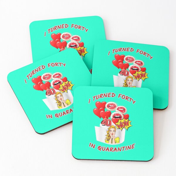 Item preview, I Turned Forty in Quarantine - BIRTHDAY GIRL - Happy Quarantined 40th - Covid 19 - Best gifts for 2020 PRINCESS survivors designed and sold by BestStuffDepot.