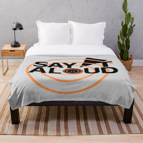 Aperçu de l'œuvre "SAY! T ALOUD" (2/5 - Orange) créée et vendue par MemoWorks.