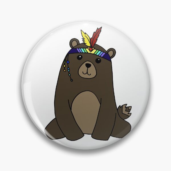 Item preview, bear designed and sold by wildmagnolia.