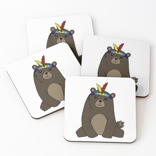 Item preview, bear designed and sold by wildmagnolia.