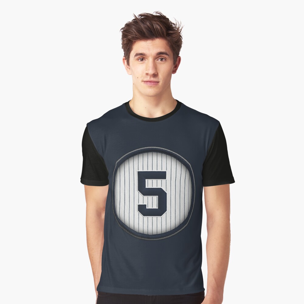 5-The Yankee Clipper T Shirt 100% Cotton Tee Number 5 Joltin Joe Jolting Joe  Dimaggio Clipper Hitter Player New York City Bronx - AliExpress