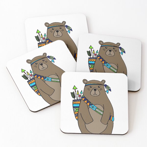 Item preview, indian bear designed and sold by wildmagnolia.
