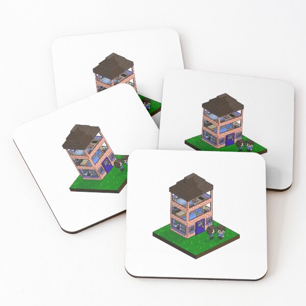 Item preview, Isometric chibi house designed and sold by OrigamiCoffee.