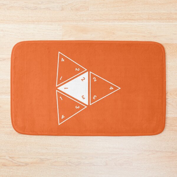 Item preview, Orange Unrolled D4 designed and sold by clarkstpress.