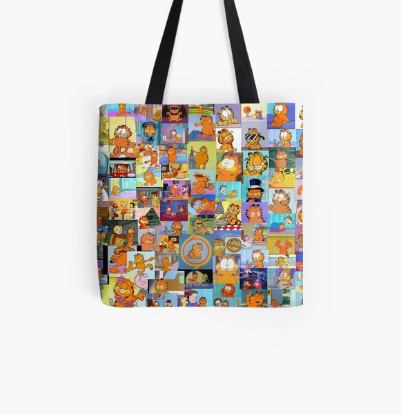 Sobrecarga de Garfield Bolsa estampada de tela
