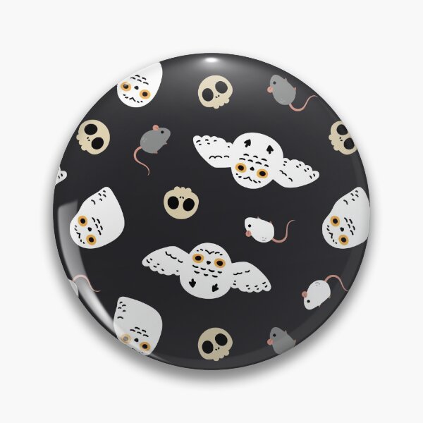Item preview, Halloween Snowy Owl Pattern  designed and sold by Miri-Noristudio.