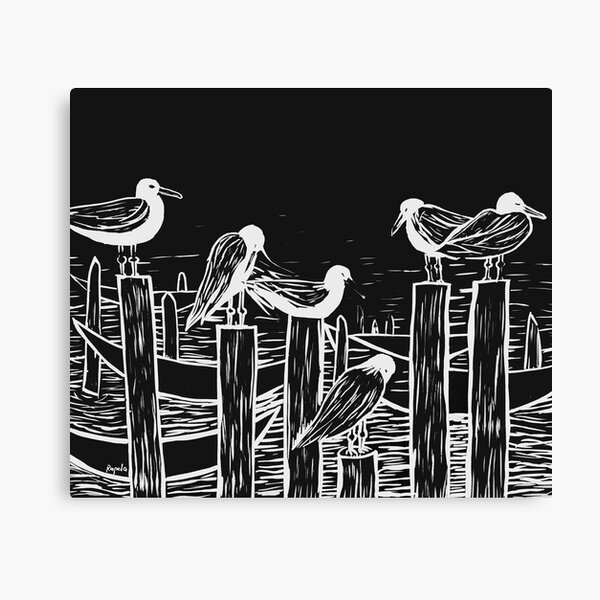 Venice Gulls Canvas Print