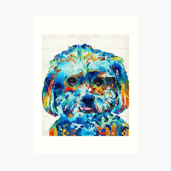 custom dog wall art