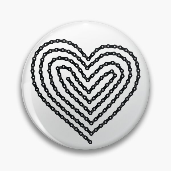 Item preview, Bike Chain Heart designed and sold by clarkstpress.