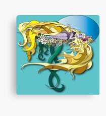Sleeping Canvas Print
