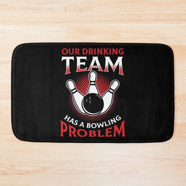 Item preview, Drinking Team Bowling Christmas Xmas Holiday Gift designed and sold by haselshirt.