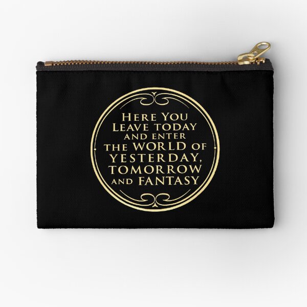 MK Entrance Plaque Zipper Pouch