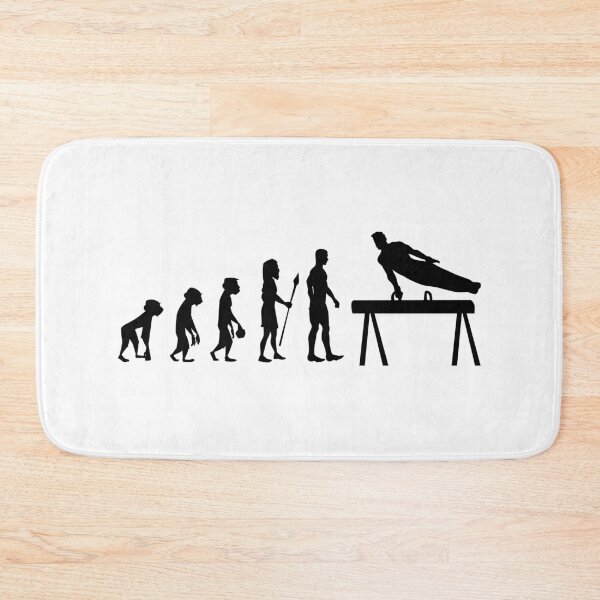 Item preview, Gymnastics Shirt funny retro evolution of humans novelty graphic Sports Gifts for him designed and sold by Orange Pieces.
